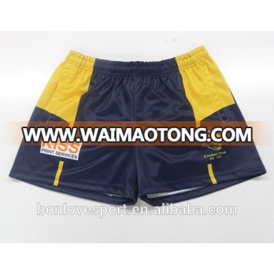 Sublimated AFL shorts sublimation rugby jersey shorts, rugby shorts