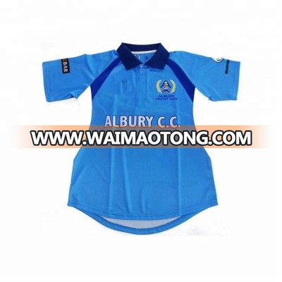 Digital Print Sport T-shirts Cricket Jersey Uniform