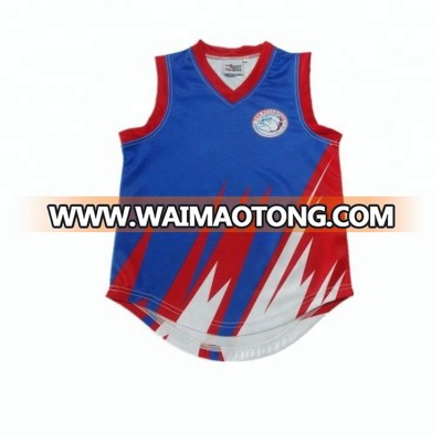 hot sale 100% polyester printed AFL jersey uniform